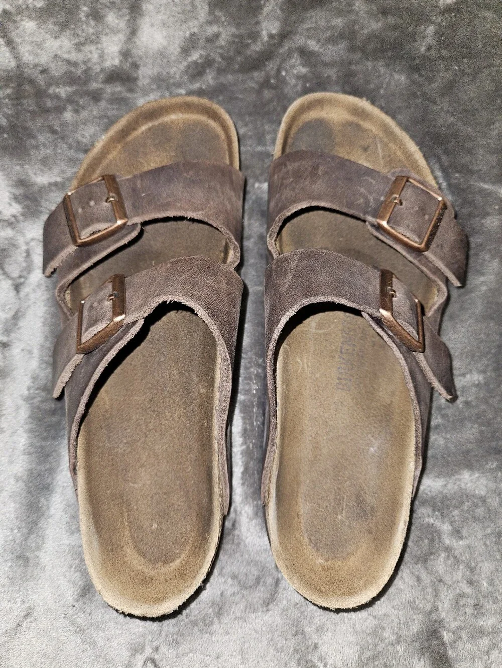 Birkenstock Arizona Double Buckle Sandal Flawed Boho Casual Softbed 31 Cm